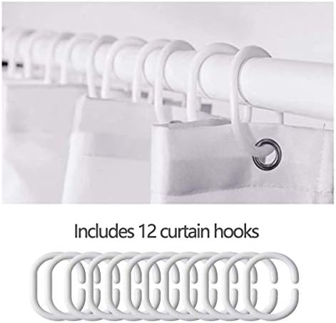 Jejeloiu Solar System Bath Curtain for Kids