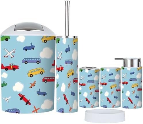 6-Piece Organizing Set for the Bathroom