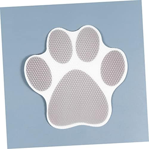 10pcs Cartoon Dog Footprint Bathtub Stickers Anti-Slip Decals