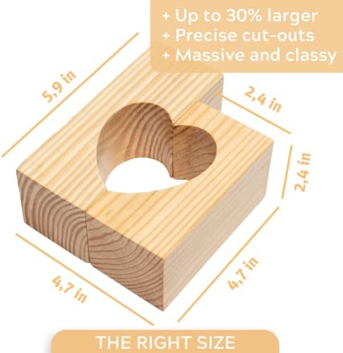 TBFM Heart Candle Holder Set