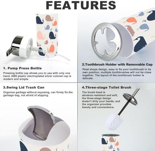 6-Piece Bathroom Set for Kids