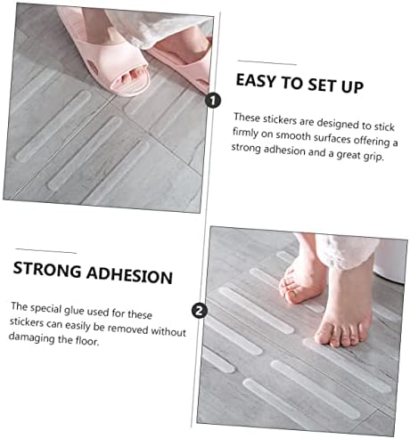 20Pcs Non-Slip Bathtub Stickers for Safety