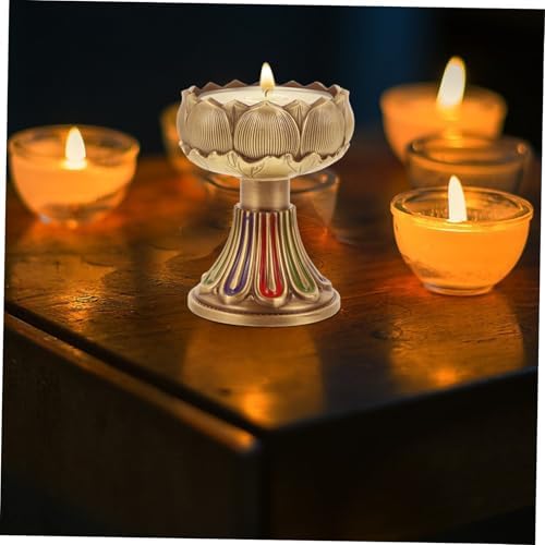 Elegant Buddhist Altar Candle Holder