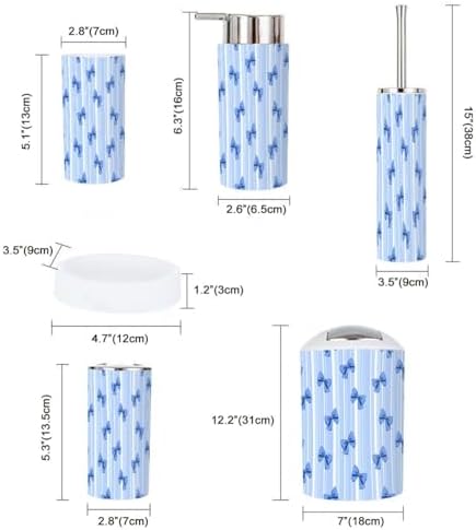 Bath Accessories Set for Modern Home Decor