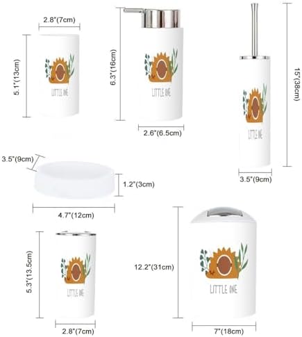 Eco-Friendly Bath Accessory Set for Kids
