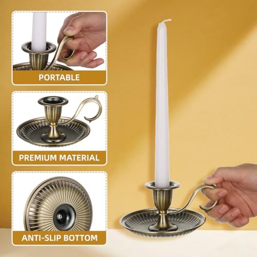 Handheld Candlestick Holder