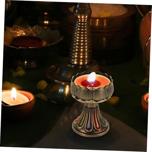 Elegant Buddhist Altar Candle Holder