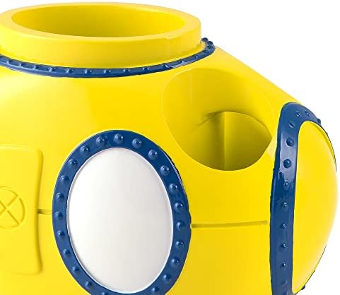 Allure Submarine 4-Piece Bath Set - Nautical Storage and Organization Kit