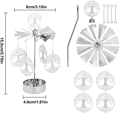 Tree of Life Candle Spinner