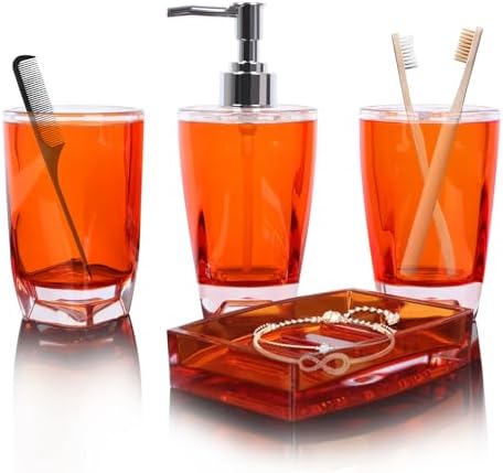 Complete bathroom accessory set for premium modern design