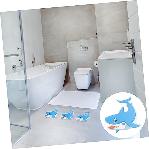 Mobestech Peva Shark Sticker Non-Slip Safety Strip for Bathroom Kitchen Pool