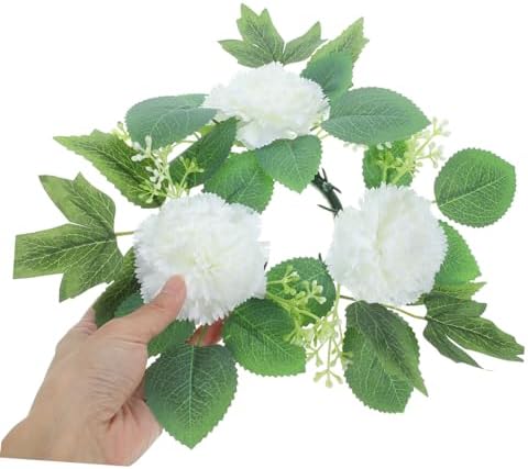 Luxshiny Floral Centerpiece Wreath