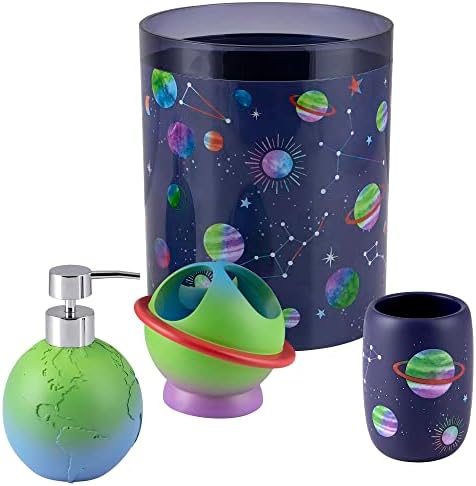 Starry Night 4-Piece Bathroom Accessory Set
