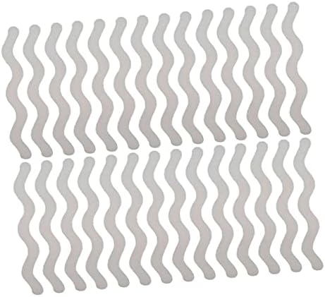 Healify 48Pcs Slip-Resistant S-Shaped Bath Stickers Non-Slip in Bathroom