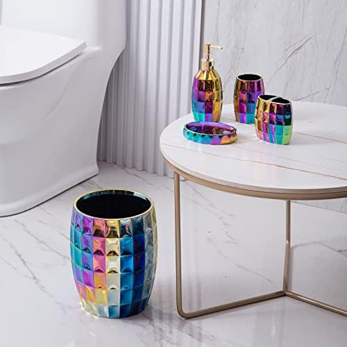 Rainbow Bathroom Accessory Set