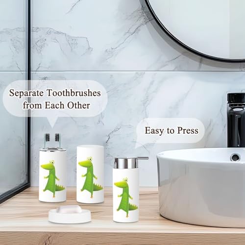 Silly bathroom accessories set for kids from JBNJANKDAV