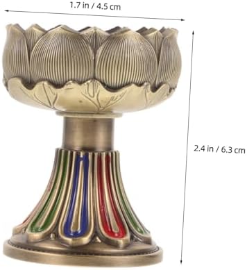 Elegant Buddhist Altar Candle Holder