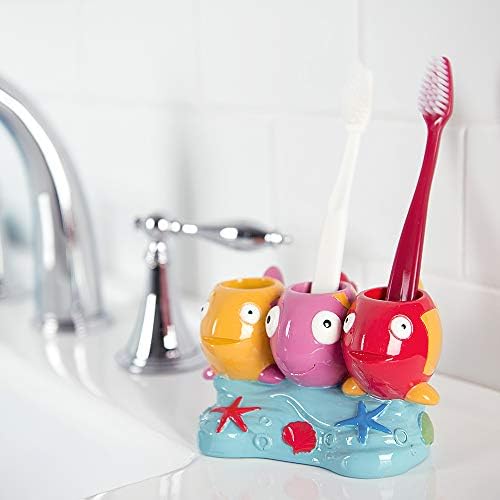 Allure Home Creation Fish Tails 4-Piece Bath Set bath essentials set