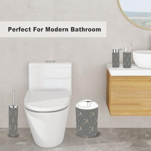Stylish 6-Piece bathroom set Scandinavian Bohemian style for kids