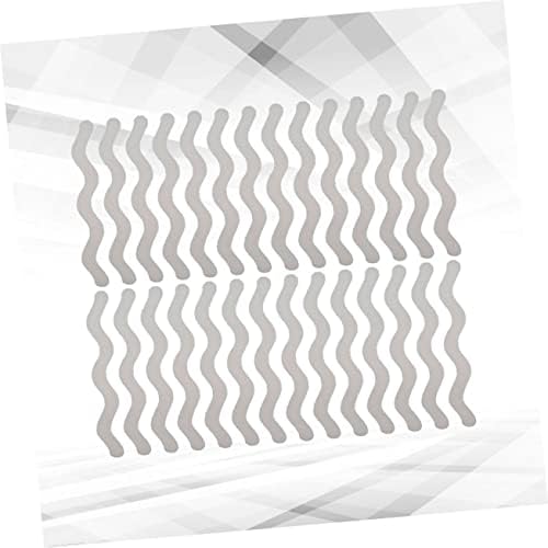 48Pcs S-Shape Slip Bathtub Stickers Non-Slip Safety Bath Decals