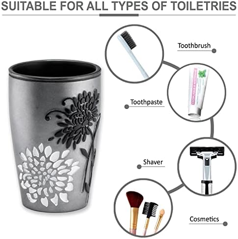Elegant 4-Piece Bath Accessories Set Modern Design for Your