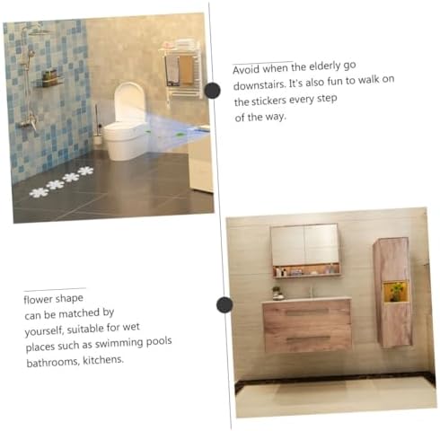 Bathroom Sticker Set Durable Aesthetic Anti-Slip for Stairs More