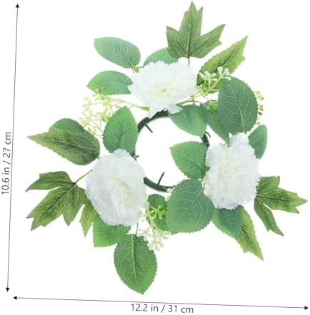 Luxshiny Floral Centerpiece Wreath