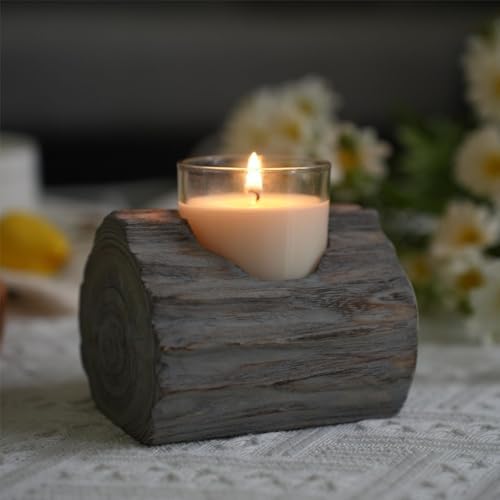 Strawberry Fairy Compact Rustic Candle Holder