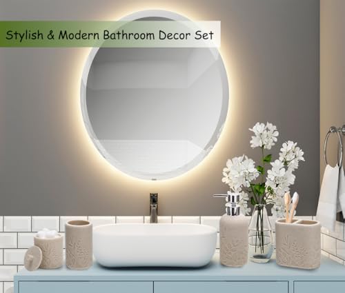 Sturdy Resin Bathroom Set 4PCS
