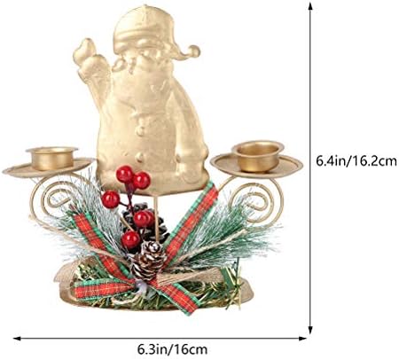 Elegant Christmas Candle Holder Set