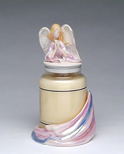 Lush Candleholder with Angel Topper