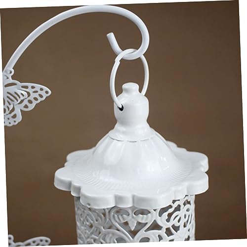 Alipis Wrought Iron Candle Holder Bird Cage