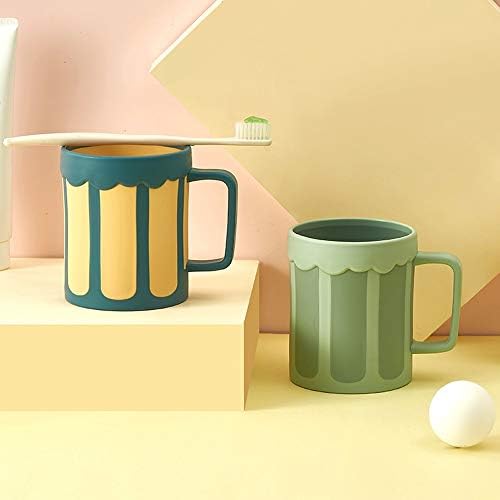 Creative BlueGreen Wash Cup Set for Kids Non-Slip Reusable Machine Washable