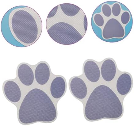 ABOOFAN 20PCS Cartoon Dog Footprint Stickers for Bathtub