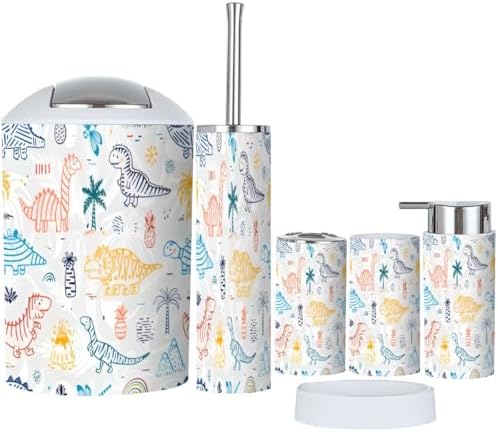 Stock Up on Dinosaur-Themed Bathroom Accessories for Kids