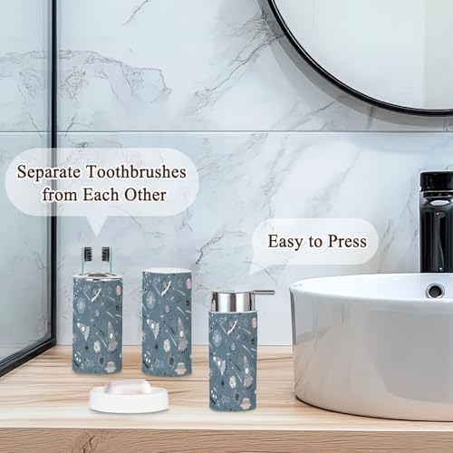 6-Piece Bathroom Accessory Set with Space Theme