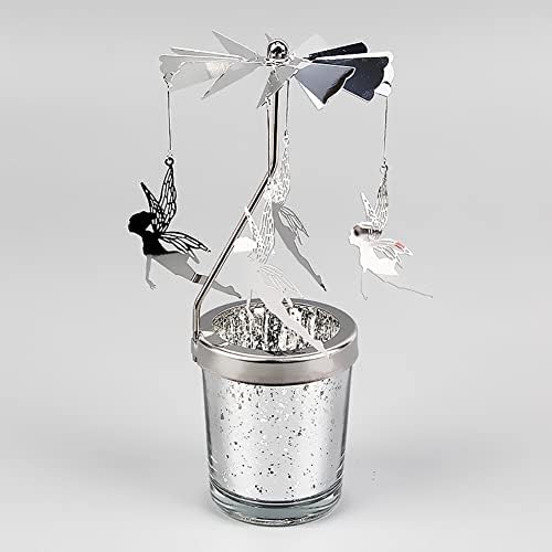 Eforcase Rotary Spinning Tea Light Holder