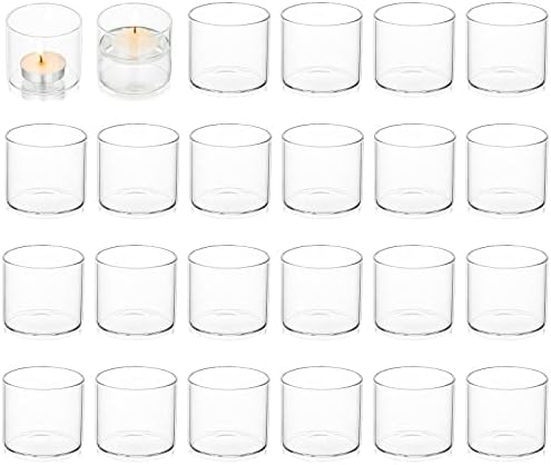Votive Candle Holder Set Premium Glass Votive Candleolders 20pcs Set