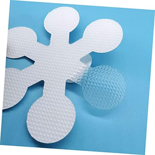 BRIGHTFUFU Non-Slip Tub Tape 20 Pcs Snowflake Design Bath Grips