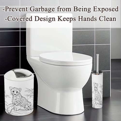 Bathroom Accessories Set Durable Storage for Soaps Toothbrush More