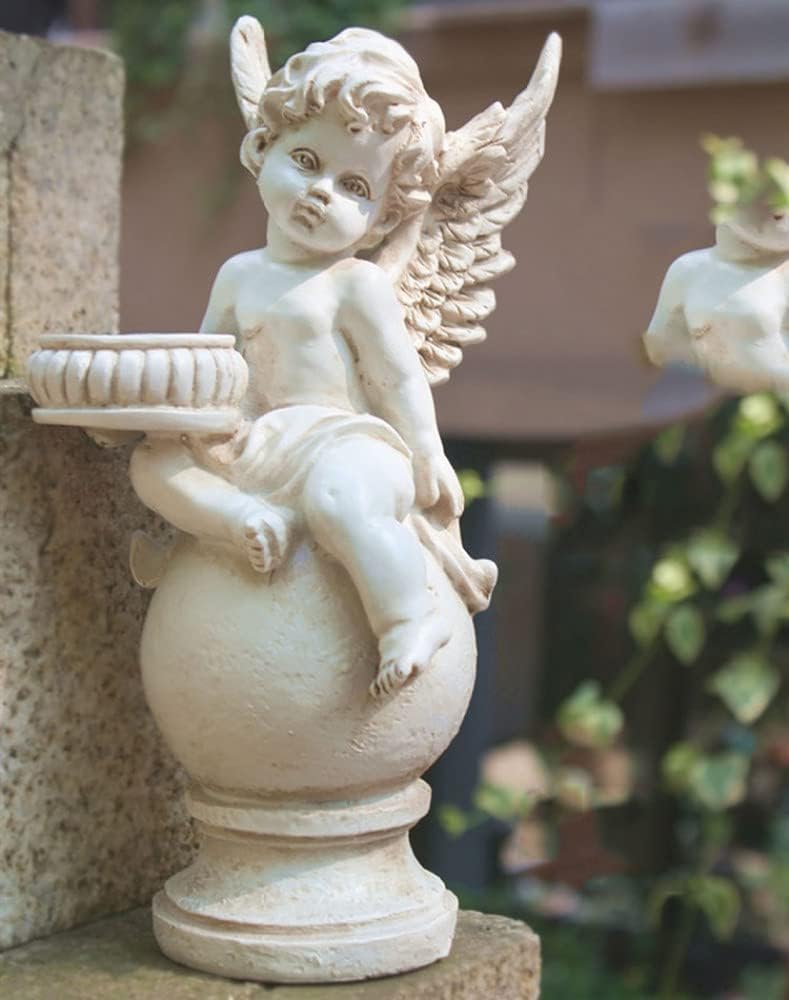 Angel Candleholder Resin