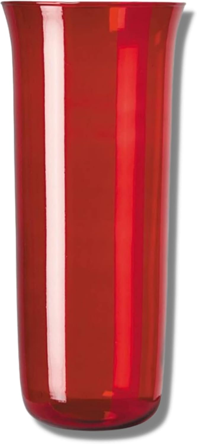 Needzo Red Glass Globe for Sanctuary Light Holder