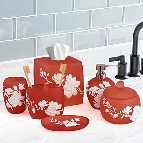 Elegant 6-Piece Bathroom Accessories Set Perfect for Modern Home