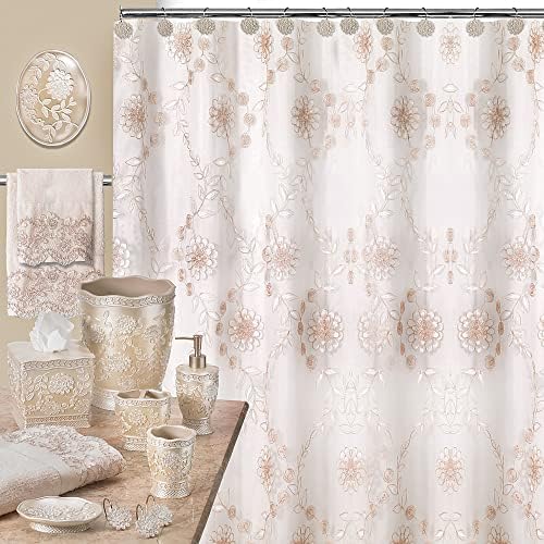 Zahari Rose Vine 4pc Bathroom Set