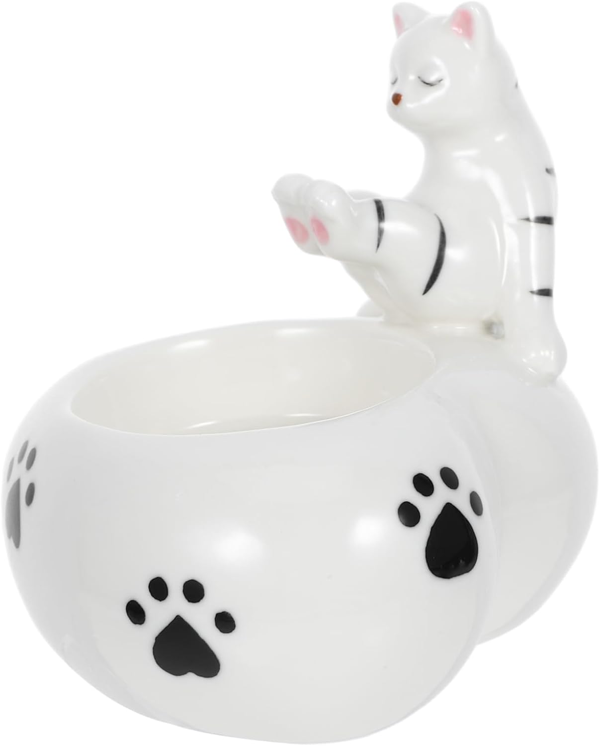 Unique Ceramic Cat Tea Light Candle Holder