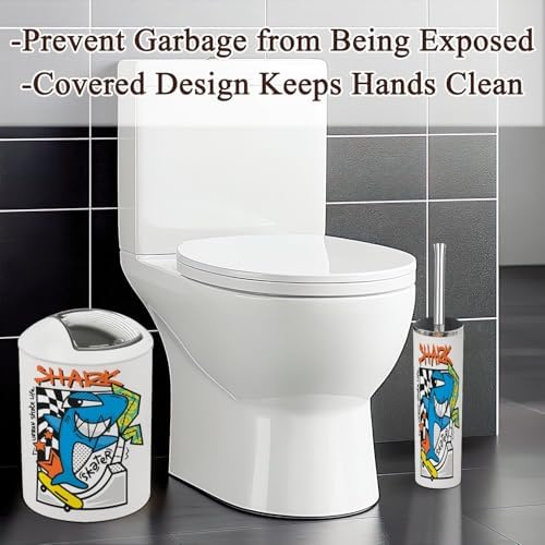 Sturdy Cartoon bathroom Accessories Set Durable Organization for Kids