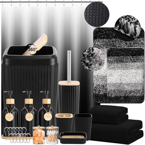 34-Piece Bathroom Accessory Set