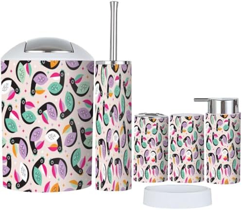 Bathroom Accessories Set 6 Pcs