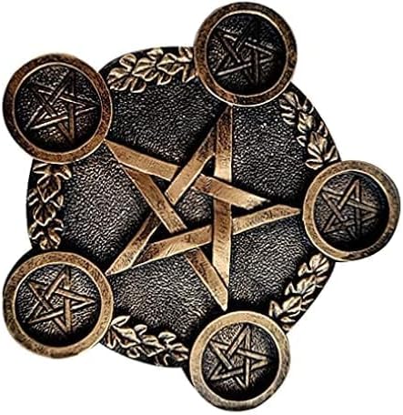 Enchantment Star Candle Holder for Altar Wiccan Use