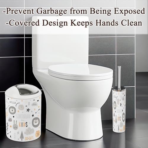 Scandinavian Style 6 Pcs Bathroom Accessories Set